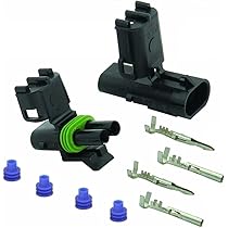 METEO CONNECTOR 2本セット Amazon.com: Muzzys 12-14-16-18 AWG Gauge 2 Pin Position